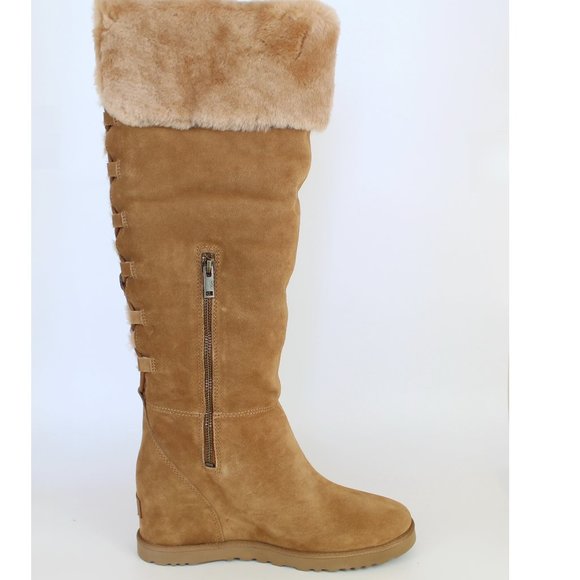 NEW UGG Classic Over the Knee Lace-Up Boot - Picture 7 of 16
